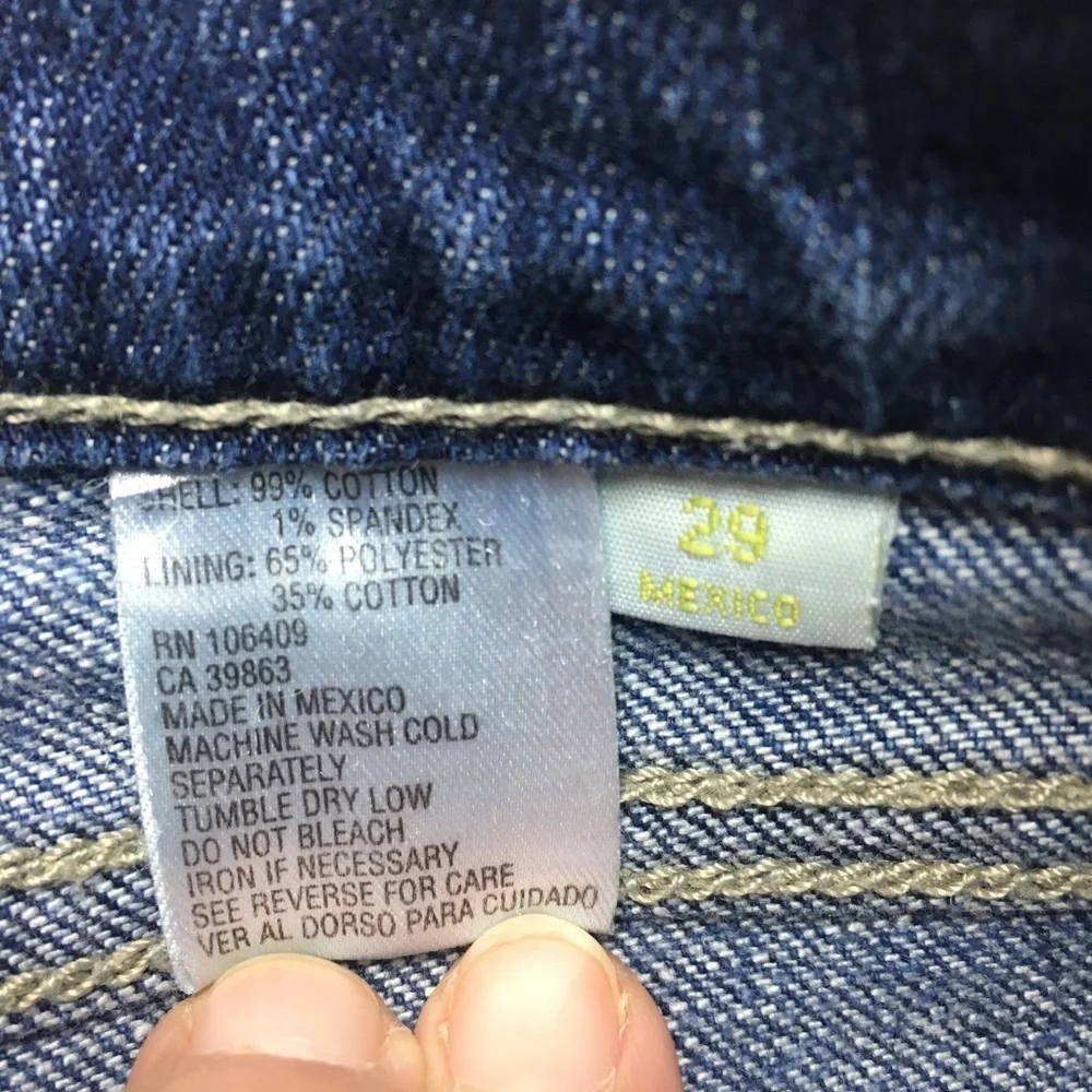 Gianni Bini Jeans with embroidered pockets Size 29 - Picture 6 of 8